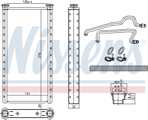 Compre Radiador de forno (de aquecedor) Land Rover Discovery 5