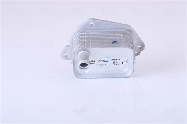Radiador de óleo (frigorífico), debaixo de filtro Nissens 90721 preço, a partir de 45,42 USD