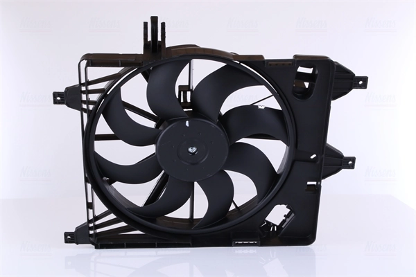 Compre 7700436917 Nissan/Infiniti Difusor do radiador de esfriamento, montado com motor e roda de aletas