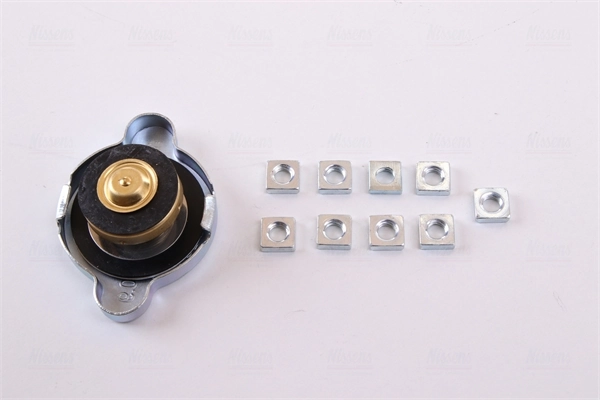 Radiador de esfriamento de motor 62895A Nissens
