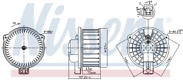 Compre Motor de ventilador de forno (de aquecedor de salão) Mazda 3 