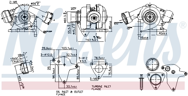 Turbina Nissens 93265
