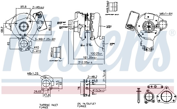 93271 Nissens Turbina