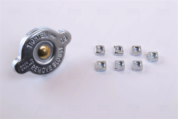 Radiador de esfriamento de motor 62466A Nissens