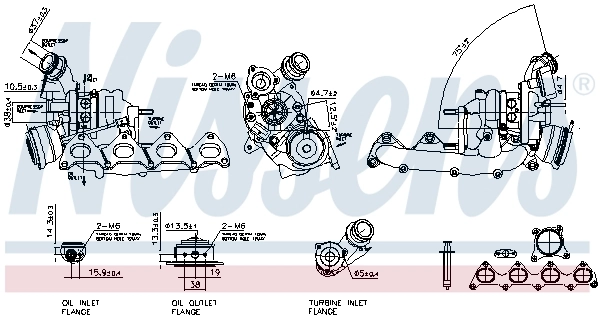 Turbina Volkswagen Golf V 1K5
