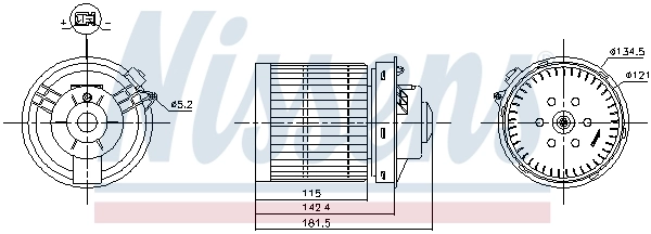 Compre 35820028 AND Motor de ventilador de forno (de aquecedor de salão)