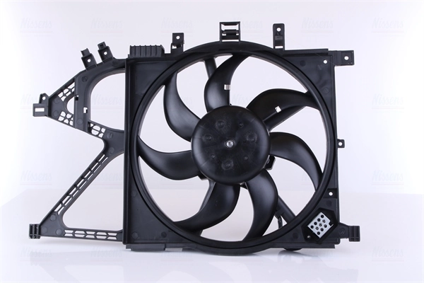 85195 Nissens Ventilador elétrico de esfriamento montado (motor + roda de aletas) direito