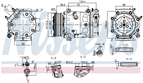 Compressor de aparelho de ar condicionado Peugeot/Citroen 1671554080 preço, a partir de 368,99 USD