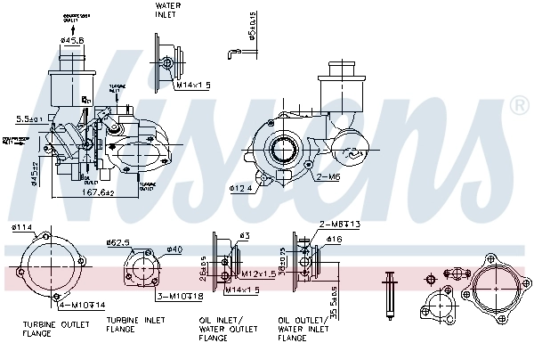 93222 Nissens Turbina