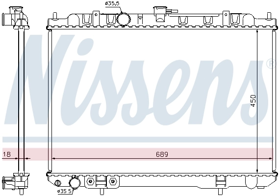  Nissens 68704