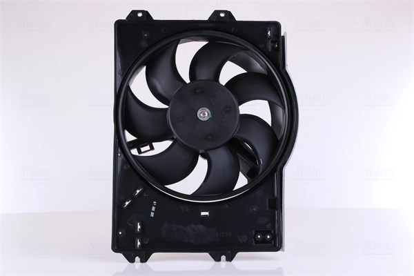 85267 Nissens Difusor do radiador de esfriamento, montado com motor e roda de aletas