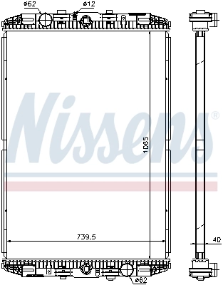  Nissens 614170