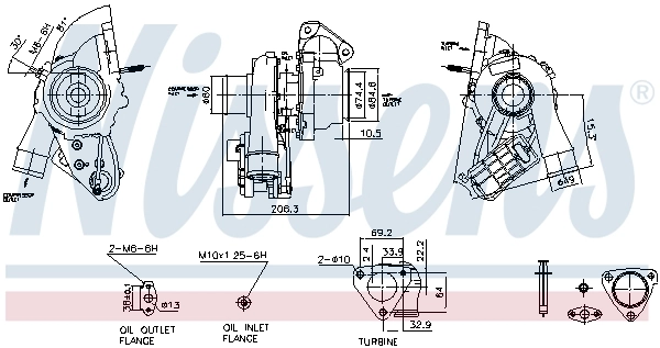 Compre 93284 Nissens Turbina