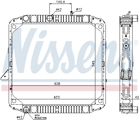 Radiador de esfriamento de motor Mercedes 6765001703 preço, a partir de 606,64 USD