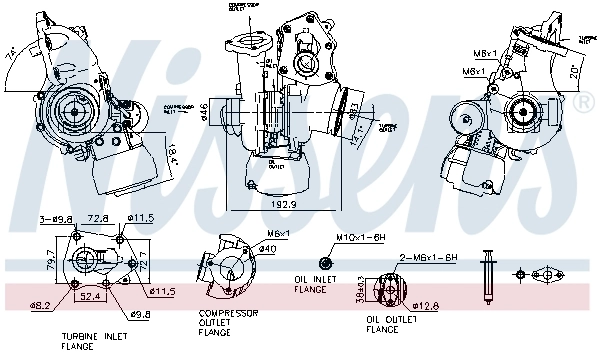 95517955 General Motors Turbina