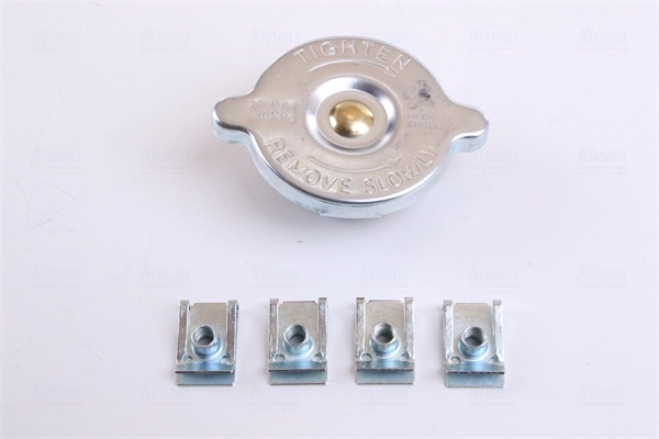 Radiador de esfriamento de motor 62664A Nissens