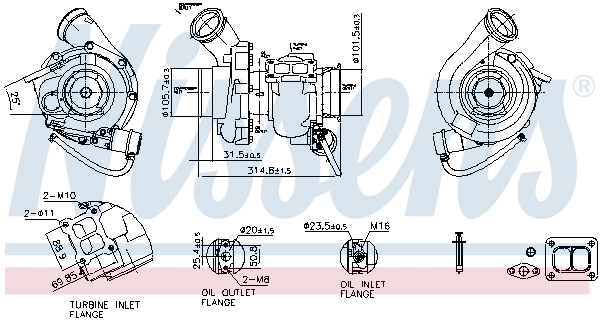 Turbina Scania 2385226