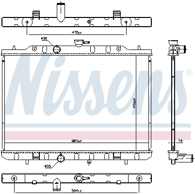 606791 Nissens