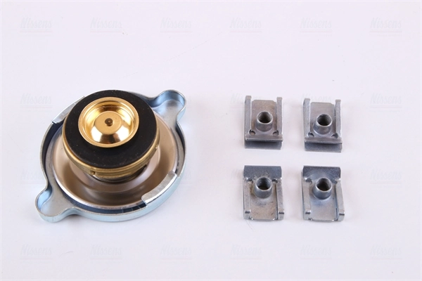 Radiador de esfriamento de motor 62519A Nissens