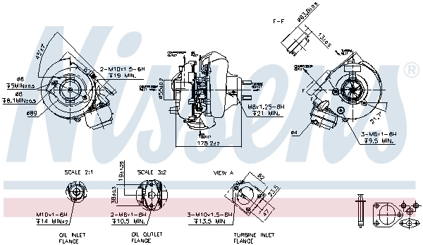Turbina Nissens 93248