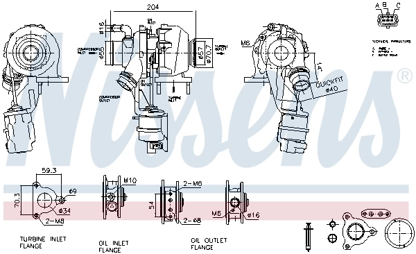 Turbina General Motors 55510769