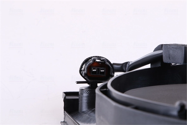Difusor do radiador de aparelho de ar condicionado, montado com roda de aletas e o motor 85491 Nissens