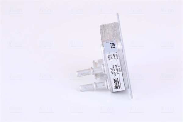 91122 Nissens Radiador de óleo (frigorífico), debaixo de filtro