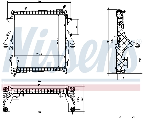 Compre 29717 NRF Radiador de esfriamento de motor