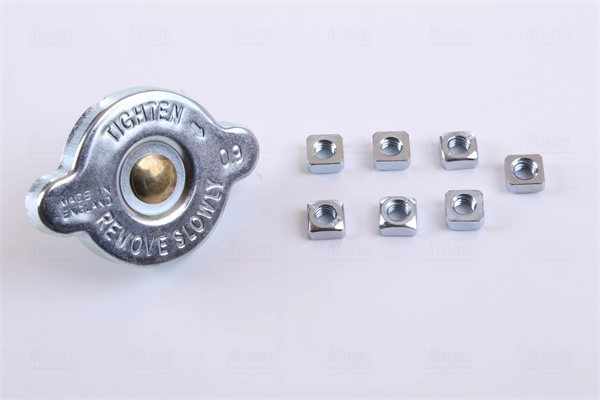 Radiador de esfriamento de motor 64649A Nissens