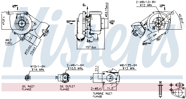 93102 Nissens Turbina