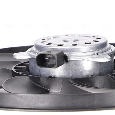 Ventilador elétrico de esfriamento montado (motor + roda de aletas) esquerdo Nissens 85728
