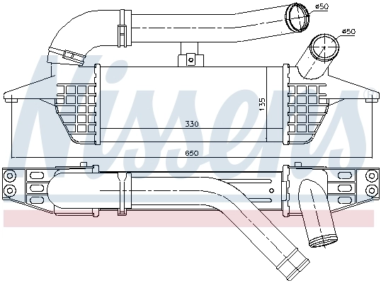 Radiador de intercooler Hyundai H100 preço, a partir de 78,56 USD