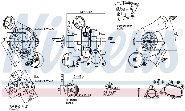 Turbina para Opel Vectra B 36