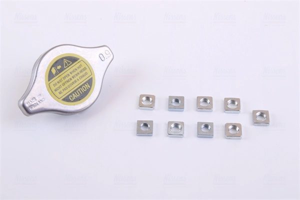 Radiador de esfriamento de motor 68134A Nissens