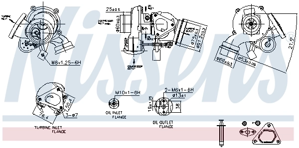 Turbina 93527 Nissens