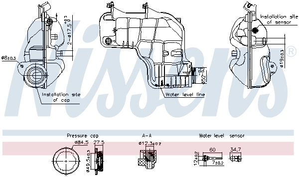 Compre Tanque de expansão do sistema de esfriamento Land Rover Discovery 5