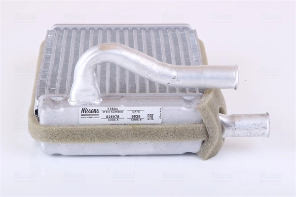 Radiador de forno (de aquecedor) 77601 Nissens