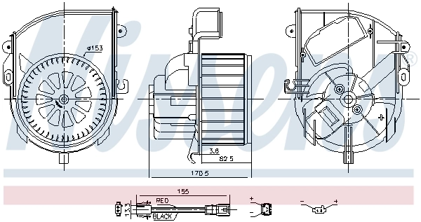  Motor de ventilador de forno (de aquecedor de salão) Peugeot Expert сaixa (VF) (2007 - 2016) 