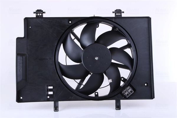 85810 Nissens Difusor do radiador de esfriamento, montado com motor e roda de aletas