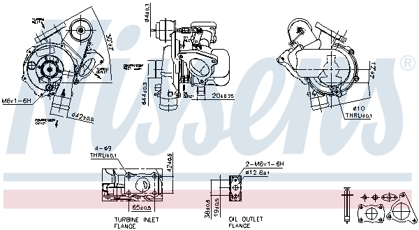 Turbina Nissens 93094