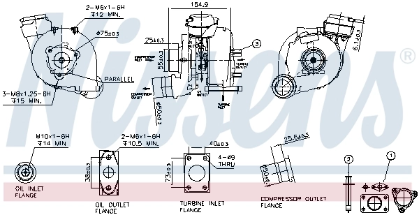 Turbina Nissens 93173