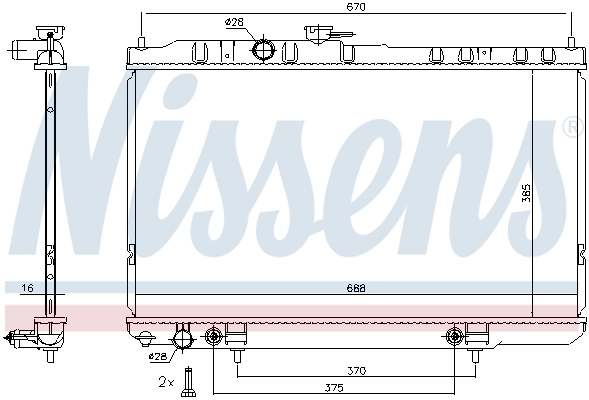  Nissens 68736
