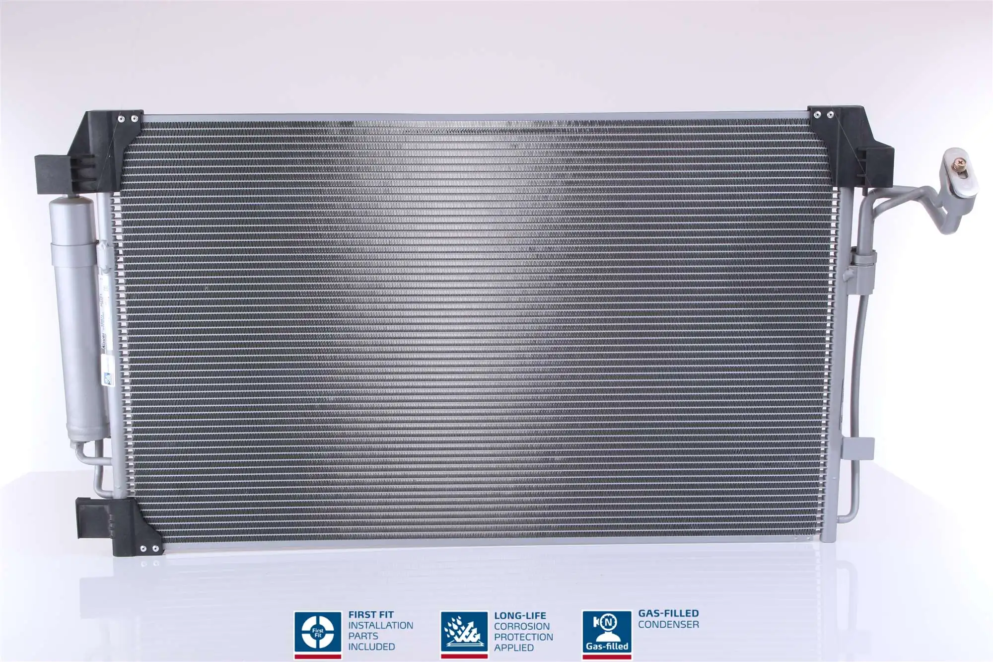 Radiador de aparelho de ar condicionado 606NS2072 TYC