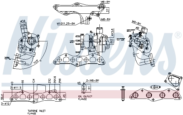 93345 Nissens Turbina