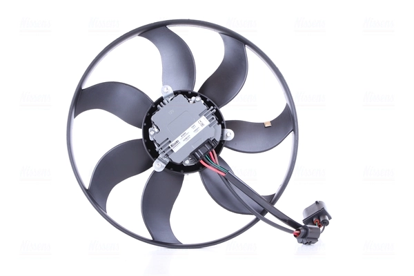 Ventilador elétrico de esfriamento montado (motor + roda de aletas) esquerdo Nissens 85699 preço, a partir de 111,93 USD