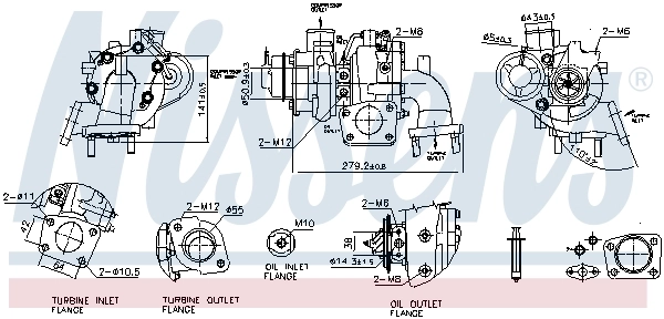 Turbina 93642 Nissens