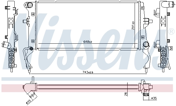 Compre Radiador de esfriamento de motor Hyundai I30 