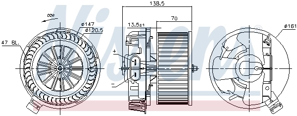 Compre Motor de ventilador de forno (de aquecedor de salão) Renault Clio 3