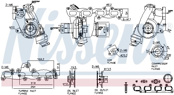 Turbina para Volkswagen Crafter  SY, SX, SYB, SYC, SYD, SYM