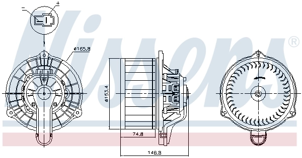 Motor de ventilador de forno (de aquecedor de salão) AND 35820018 preço, a partir de 69,17 USD